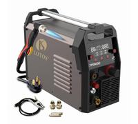 LOTOS LTP5800D 58A Plasma Cutter 5/8" 16mm Clean Cut 3/4" 20mm Severance Cut, 15% Boost Cutting Speed, Non-Touch Pilot Arc Plasma Metal Cut Machine, Plasma Cutting Equipment, Dual Voltage 110V 220V