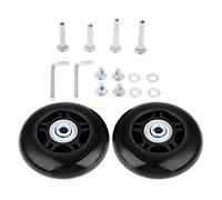 LOTOWELZON Luggage Replacement Wheels OD70*W24mm/2.76"x0.94" w/6mm Bearings
