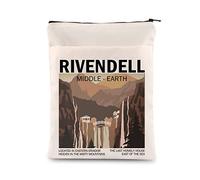 LOTR Bookish Gift Rivendell Reader Sleeve Magic Elves Valley Lover Gift Aragorn Bookworm Cover (Rivendell BM)