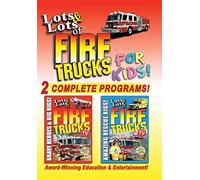 Lots & Lots of Fire Trucks for Kids DVD - 2 Program Set
