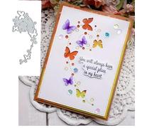 LOTS OF BUTTERFLY METAL DIE CUTS FOR CARD MAKING, CHRISTMAS DECORATIVE EMBOSSED PAPER CRAFT