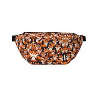 lots of cartoon little foxes Versatile Running Waist Pack Lightweight Breathable and Adjustable for Travel Cycling and Everyday Use