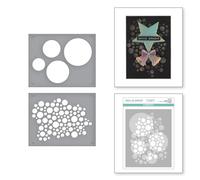 Lots of Circles Stencils from The All About Christmas Collection by Lisa Horton