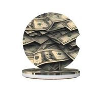 lots of dollars Absorbent Ceramic Car Coasters 2 Pack