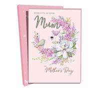 Lots Of Love Mum Love Birds Bouquet Mother's Day Boxed Luxury Greeting Card