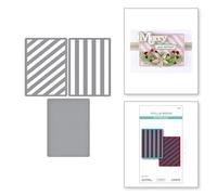 Lots of Stripes Etched Dies from The All About Christmas Collection by Lisa Horton