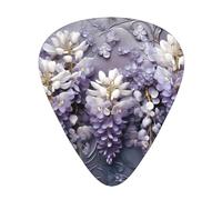 Lots of violets Guitar picks in thin, medium, and thick sizes, 12-piece set, suitable for electric guitar and various instruments