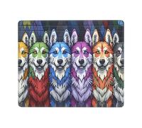 Lots of Wolves. Mouse Pad-Durable & Eco-Friendly Gaming & Office Desk Mat,Non-Slip Design for Enhanced Comfort and Precision