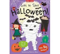 Lots to Spot Sticker Book: Halloween!: Interactive Spotting Tasks Featuring Big Stickers for Early Learning