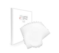 Lotsa Style Premium A3 (11.7" x 16.5") Direct to Film DTF Transfer Film PET Heat Transfer Sheets PreTreat Cold and Warm Peel (105 Sheets, Matte)