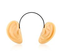Lotsdonxia 1 PC Hairband with Simulated Ears, Vinyl Big Ears Decoration for Halloween, Comic-Con and Costume Party