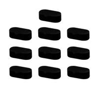 Lotsdonxia 10 Pcs Anti-Dust Plugs, Dustproof Accessories for Smartwatch Safety, Compatible with Fenix5/5S/5X/Vivoactive Series Charger Port Protectors (Black)