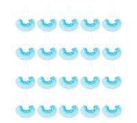 Lotsdonxia 100 Pcs Disposable Beard Nets, Non-Woven Fabric Protective Face Hair Covers for Food Service, Kitchen & Laboratory Hygiene