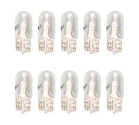 Lotsdonxia 10Pcs 501 T10 W5W LED Bright Bulbs, 12V 5W Car Bulbs, Enhanced lighting Lamps for Licence Plate/Sidelights/Dashboard
