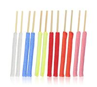 Lotsdonxia 12 Pcs Microfiber Hand Dusters, 6 colors - Washable Dusting Brush for Car Vent, Blind, Fan