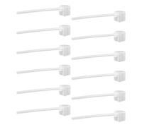 Lotsdonxia 12 Pcs Perfume Dispenser Pumps - Leak-Proof Refill Tools for Travel Bottles, Cosmetics and High-Viscosity Liquids