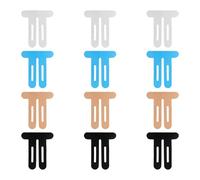 Lotsdonxia 12Pcs Kinesiology Tape for Knee Support, Elastic Stability Straps, Hypoallergenic Waterproof Running Athletic Tape for Pain Relief Muscle During Cycling Sports