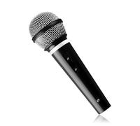 Lotsdonxia 1Pcs Toy Microphone - Realistic Pretend Play Microphone for Singing, Dancing or Role Play，Portable Stage Prop for Parties, Performances and Confidence Building (Black)