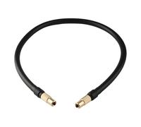 Lotsdonxia 2-in-1 Universal Air Hose - Compressor Extension Tube with Locking Mandrel, Presta Valve Adapter for Bike, Car and Motorcycle Tyres
