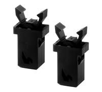 Lotsdonxia 2-Pack Bin Lid Replacement Clasps Compatible with 3-50 Litre Touch Top Waste Bins - Retention Clip & Latch Lock for Secure Closure