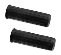 Lotsdonxia 2-Pack Wheelbarrow Handle Grips - 3 * 12.2cm Practical and Durable Anti-Slip Soft Easy Installation Rubber Replacement Handles (Black)