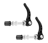 Lotsdonxia 2 Pcs Bike Quick Release Skewers | Aluminium Alloy Seatpost Clamp for Road & Mountain Bikes | Tool-Free Adjustment, Durable Front/Rear Set