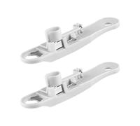 Lotsdonxia 2 Pcs Runner Bean Slicer Set with Dual Stainless Steel Blades - Green Bean Trimming Tool, Ergonomic Handle Vegetable Cutter for Efficient Kitchen Preparation