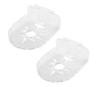 Lotsdonxia 2 Pcs Wall Mount Camera Bracket - No Drilling Waterproof Durable Universal Adhesive Security Camera Mount for Home Surveillance