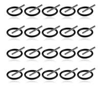 Lotsdonxia 20 Pcs Replacement Pin and O-Ring Set, 30mm Size for 1/2" Impact Socket, Impact Wrench & Pressure Washer