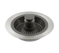 Lotsdonxia 3-in-1 Kitchen Sink Plug & Strainer Combo - Anti-Clogging Pop-Up Drain Stopper, Durable Stainless Steel & Thickened ABS for Kitchen & Bathroom Use