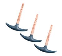 Lotsdonxia 3-Pack Inflatable Pickaxe Play Toy - Blow Up Fake Chopping Tool for Costume Props, Party Favours, Kids' Dress Up, Halloween and Carnival Party Supplies