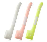Lotsdonxia 3 Pcs Pet Food Scoops |Long Handle Cat & Dog Food Spoons made of TPR | Non-Toxic, Easy-Clean Can Spatulas for Wet Food, Jars & Cans | Dishwasher Safe