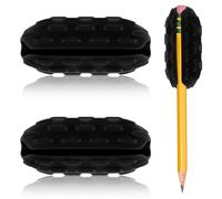 Lotsdonxia 3 Pcs Weighted Pencil Grips, Ergonomic Silicone Writing Aids for Improved Control, Comfort and Fine Motor Skill Development