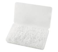 Lotsdonxia 300pcs 3mm Tile Spacers - Easy to Use Plastic Cross Spacers for Wall & Floor Installation, Durable for Ceramic Tile Gaps (White)