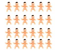 Lotsdonxia 36PCS Baby Shaped Birthday Accessories Mini Plastic DIY Decorations Suitable for Holiday Gifts Desktop Decorative Ornaments