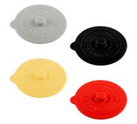 Lotsdonxia 4 Pcs Silicone Dustproof Lids Reusable Drink Cup Covers for Mugs Glasses Beverages Food-Grade Silicone Spill-Proof Anti-Dust for Indoor & Outdoor Use