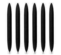 Lotsdonxia 6 Pcs Clear Car Door Edge Guard Strips, PU Material Waterproof, Anti-Scratch and Anti-Impact Design Protection Strip, Suitable for All Cars, SUVs and Trucks (Black)