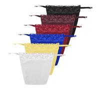 Lotsdonxia 6-Pcs Clip-on Mock Camisole Bra Insert, 6 Colors for Women's Low Cut Tops