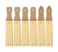 Lotsdonxia 6-Pcs Sandpaper Pencil Sharpener Set, 3 Styles (Pointed, Oval, Flat) - Art Drawing Tool for Charcoal, Pastel, Crayon & Sketch Pencils