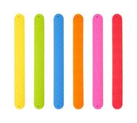 Lotsdonxia 6 Pcs Sensory Slap Bracelets, Textured Silicone Fidget Toys Kids Adults - Calming & Anxiety Relief for Autism, ADHD & Focus, School, Travel