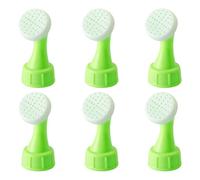 Lotsdonxia 6 Pcs Small Plastic Watering Can Sprayers - Garden Irrigation Tools with Even Water Dispensing for Succulent Plants, Seedlings & Potted Plants (Green)