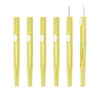 Lotsdonxia 6PCS Extendable Mini Cleaning Brushes for Phone Charging Ports, Earbuds, USB C & Electronics - Anti-Clog Dust Remover Tool Kit