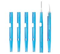 Lotsdonxia 6PCS Extendable Mini Cleaning Brushes for Phone Charging Ports, Earbuds, USB C & Electronics - Anti-Clog Dust Remover Tool Kit