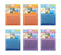 Lotsdonxia 72 Pcs Drain Odour Remover Sticks - Sink & Basin Cleaner for Kitchen Bathroom Drains, Prevents Blockages & Eliminates Bad Smells, Eco-Friendly Monthly Treatment