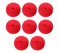 Lotsdonxia 8-Pieces Red Sponge Clown Noses, 50mm Diameter for Circus Costume, Cosplay Party, Fancy Dress