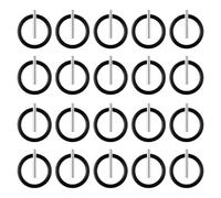 Lotsdonxia 80Pcs Impact Wrench Pin & O-Ring Kit, Stainless Steel Scaffolding Retention Set for Sockets, Pressure Washers & Air Tools (40x30mm Rings + 40x25mm Pins)