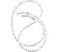 Lotsdonxia ABS & Zinc Alloy Pearl Eyeglass Chain, Durable Spectacle Holder Lanyard for Women with Secure Lobster Clasp