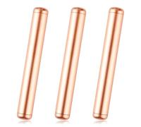 Lotsdonxia Aluminum Pill Box, Reusable Pill Case Waterproof Metal Case Portable Pocket Pill Box Container for Home Office School Travel Picnic and Camping(Rose Gold)