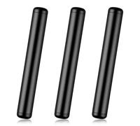Lotsdonxia Aluminum Pill Box,Reusable Pill Case Waterproof Metal Case Portable Pocket Pill Box Container for Home Office School Travel Picnic and Camping(Black)