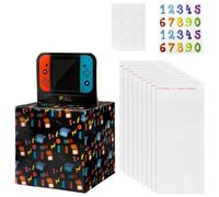 Lotsdonxia Birthday Money Box - Cash Gift Surprise Holder with Pull-Out Feature, DIY Transparent Box for Birthdays, Anniversaries, and Celebrations (Game Console)
